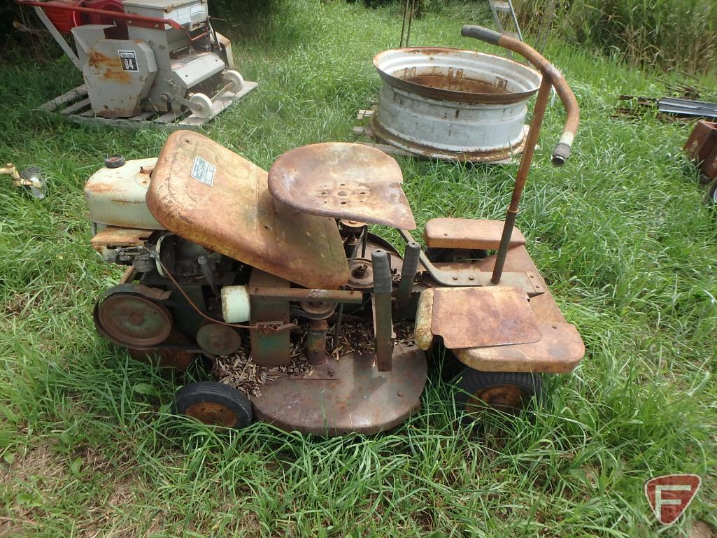 Islander Roto-Cutter riding lawn mower with 30" deck, sn 18417