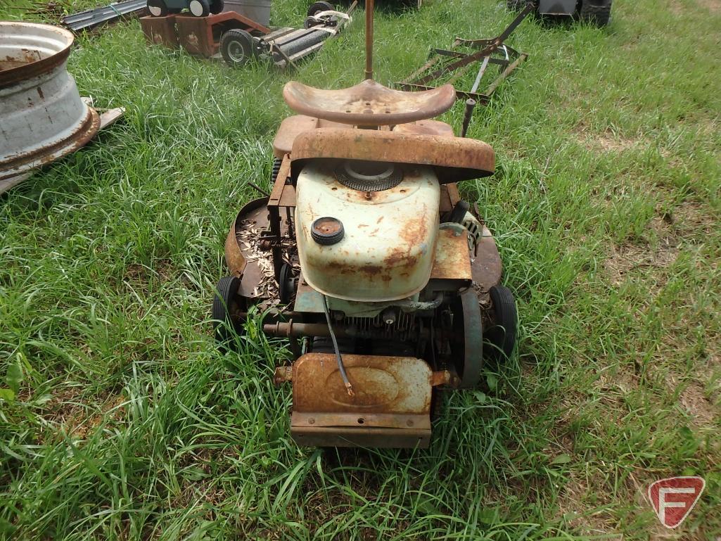 Islander Roto-Cutter riding lawn mower with 30" deck, sn 18417