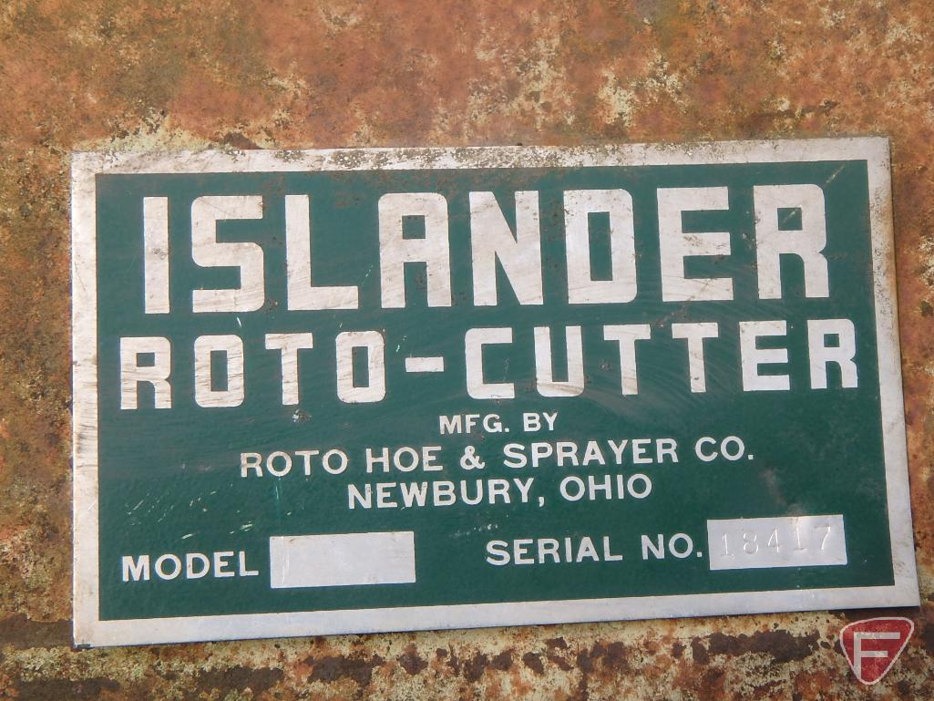 Islander Roto-Cutter riding lawn mower with 30" deck, sn 18417