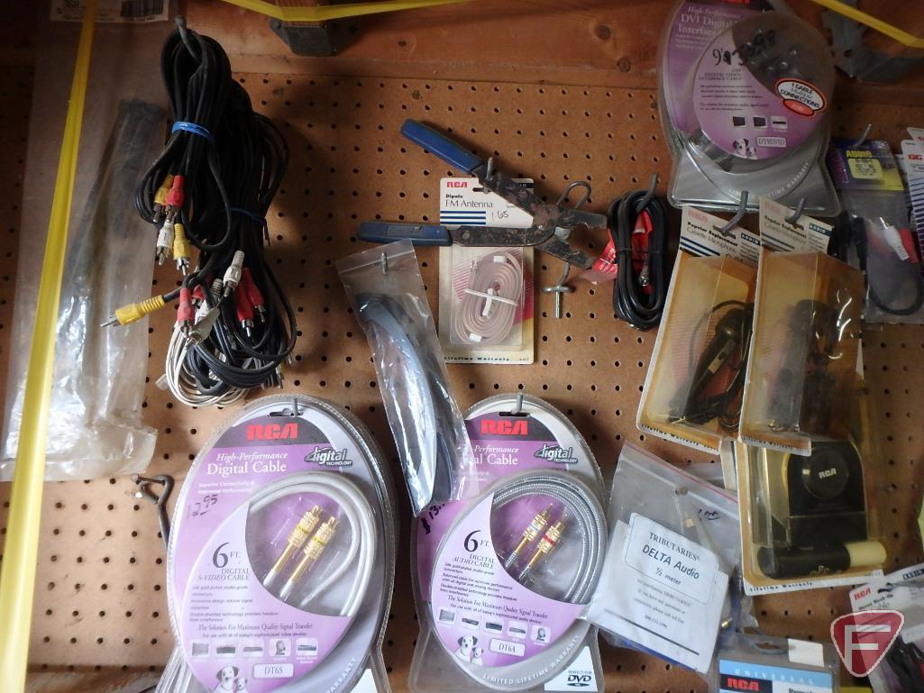 Contents of section: AV cables, RCA High-Performance Digital Cable, home theater audio cable,