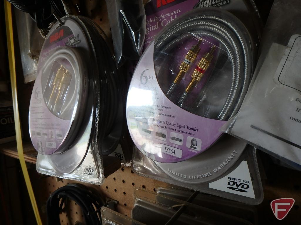 Contents of section: AV cables, RCA High-Performance Digital Cable, home theater audio cable,