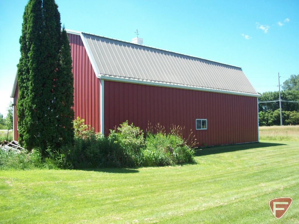 "The Little Red Barn on Hwy 22" 40'x50' "Lester's" Barn on 3.19+/- Acres Buildable Platted Lot