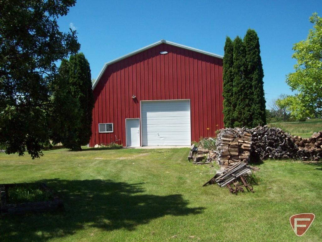 "The Little Red Barn on Hwy 22" 40'x50' "Lester's" Barn on 3.19+/- Acres Buildable Platted Lot