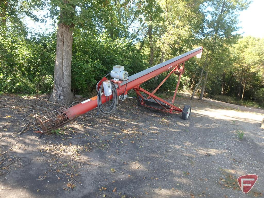 Feterl 10" x 34' 7.5HP 220V electric auger