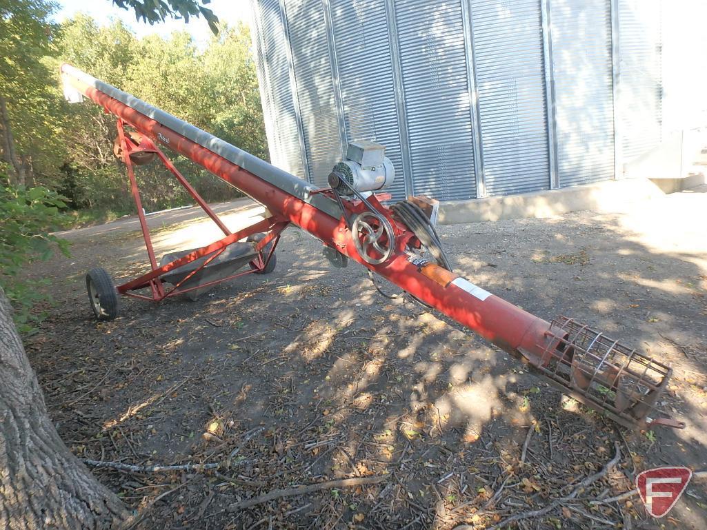 Feterl 10" x 34' 7.5HP 220V electric auger