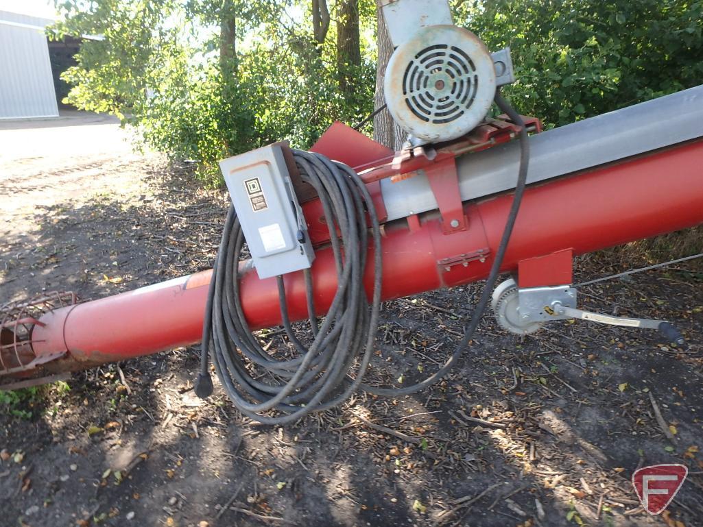 Feterl 10" x 34' 7.5HP 220V electric auger