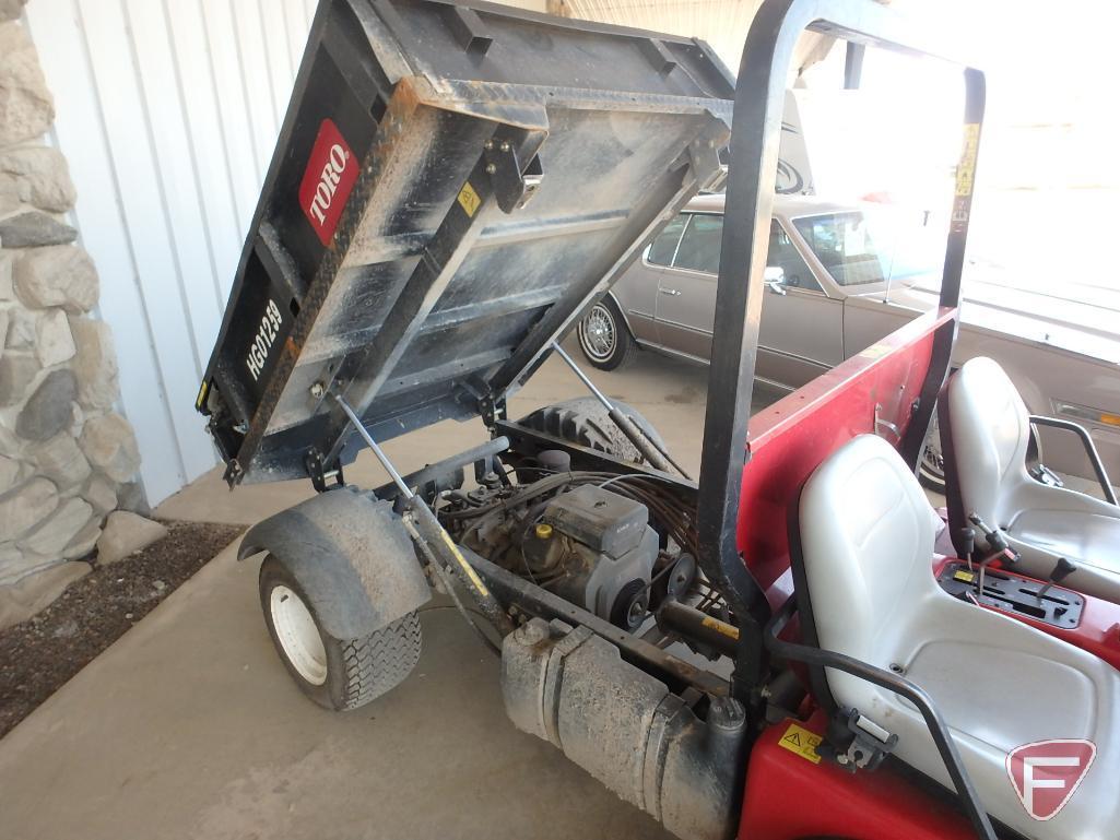 Toro Workman utility vehicle with gas Kohler Command 2.3 engine, 2,709 hrs showing