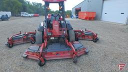 2013 Toro GM5900D 16' diesel wide area rotary mower, with ROPS, roof, lights, 4,099 hrs showing