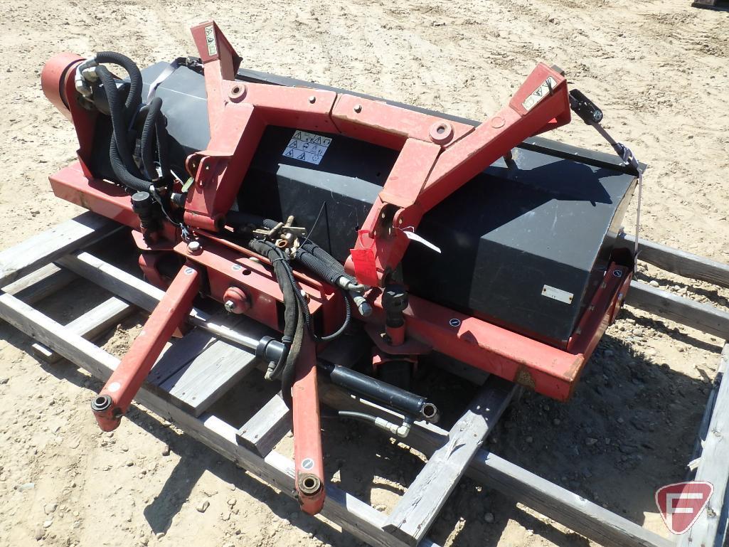 Toro 64" hydraulic articulating broom attachment