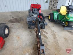 2018 Toro TRX 250 Intelli-Trench trencher with V-Twin commercial 708cc 24.5 HP motor, 183 hrs