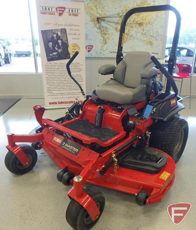 2016 Toro Z-Master Commercial 3000 Series Turbo Force 60" zero turn mower, 14 hrs