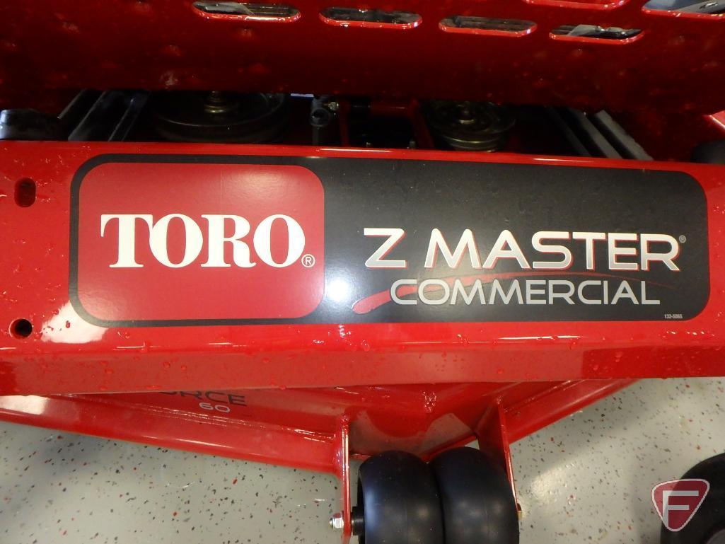 2016 Toro Z-Master Commercial 3000 Series Turbo Force 60" zero turn mower, 14 hrs