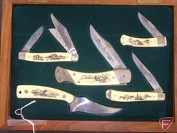 160th Anniversary John Deere Limited Edition Knife Set in wood display box