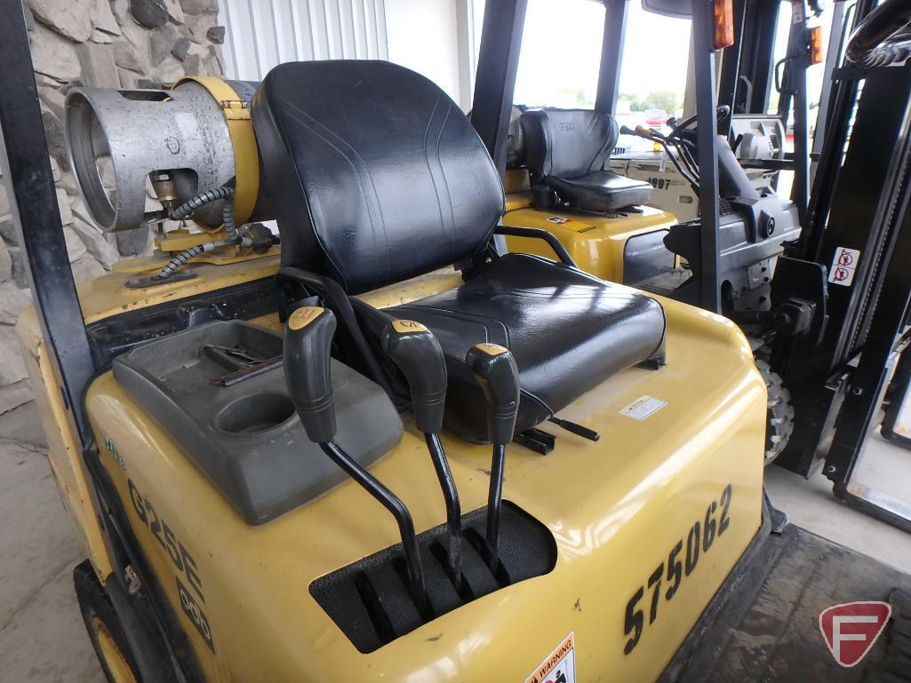 Daewoo G25E LP forklift, SN: GA-00731, 1,889 hrs showing