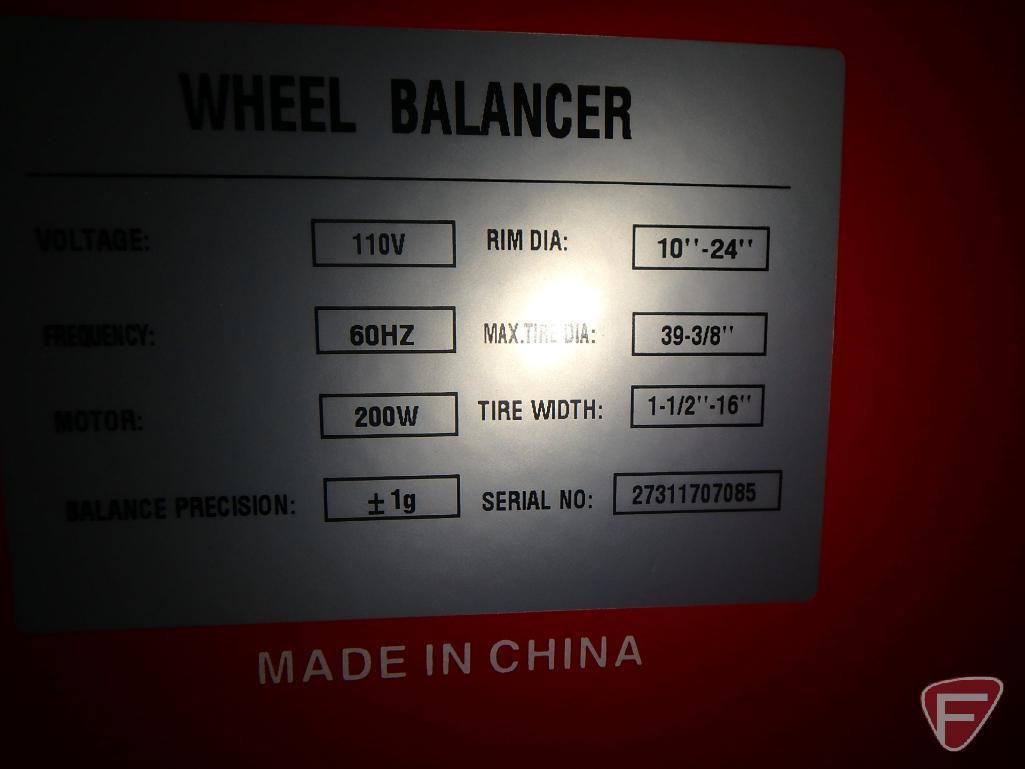 HD CWB 2410 computer wheel balancer, sn 27311707085