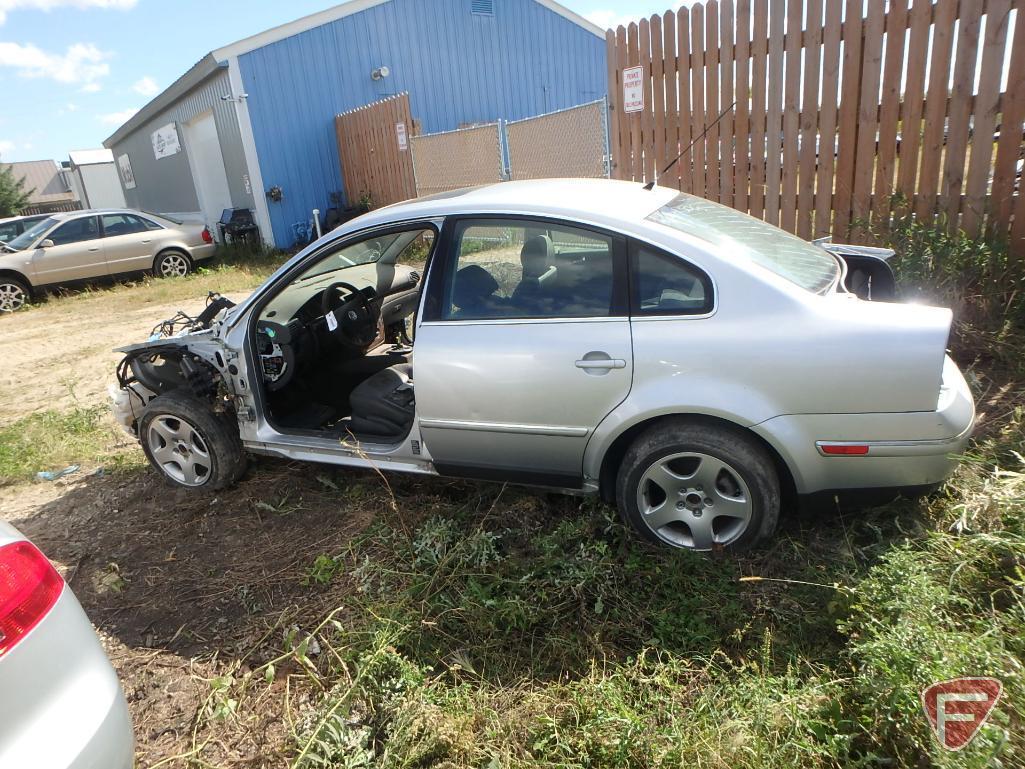 2005 Volkswagen Passat Passenger Car, No title, no registration, Parts only