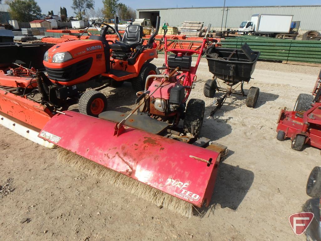 2008 Turf Teq 1305 walk behind power broom, SN: SW