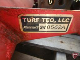 2008 Turf Teq 1305 walk behind power broom, SN: SW