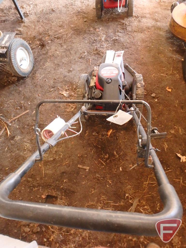 Craftsman walk behind estate trimmer with 6.75hp gas engine