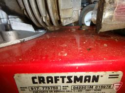 Craftsman walk behind estate trimmer with 6.75hp gas engine