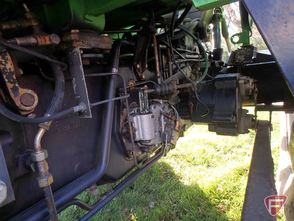 Deutz DX130 Powermatic tractor, 4949hrs showing, 121 pto rated hp. model D 1029-S, sn 78300022