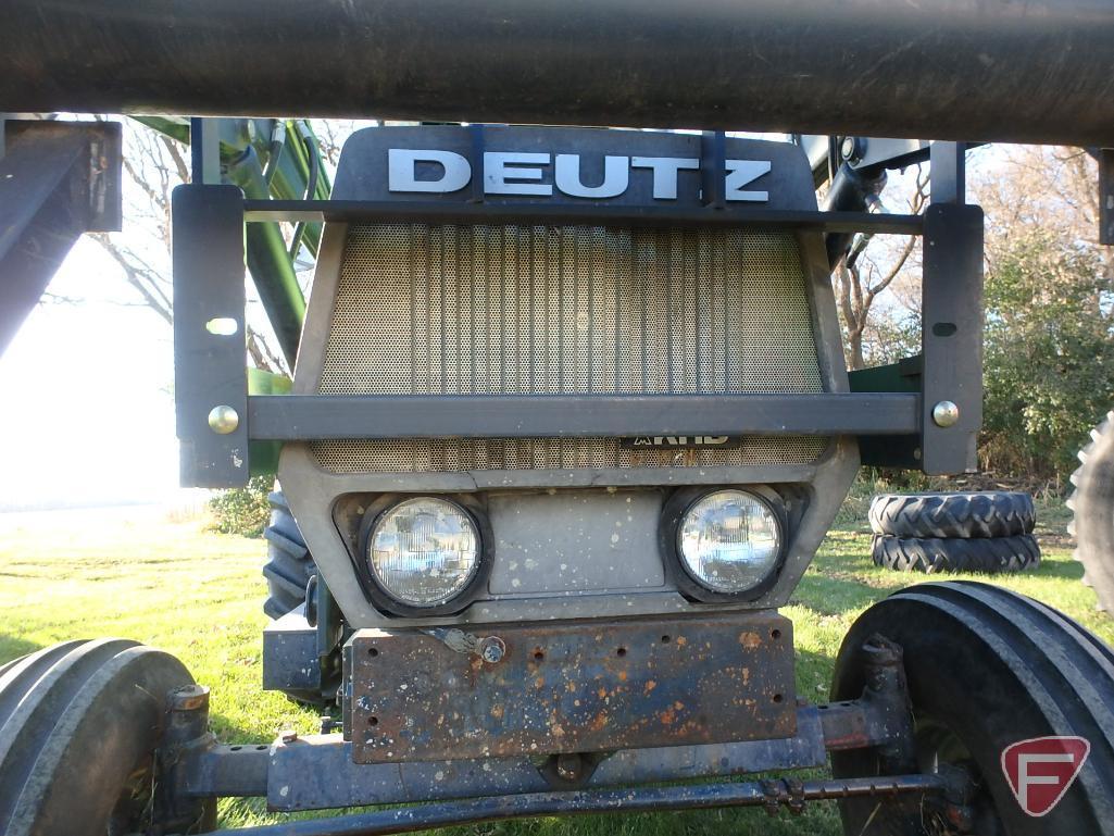 Deutz DX130 Powermatic tractor, 4949hrs showing, 121 pto rated hp. model D 1029-S, sn 78300022