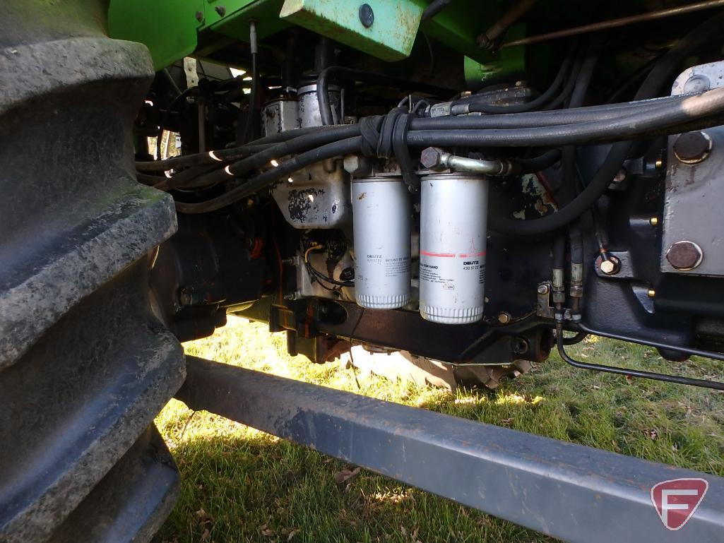 Deutz DX130 Powermatic tractor, 4949hrs showing, 121 pto rated hp. model D 1029-S, sn 78300022