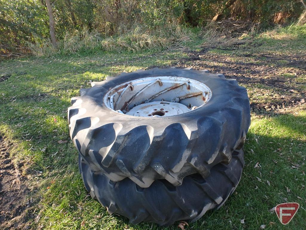 Massey Ferguson 1155 diesel tractor, 3389hrs showing, built in 1974 sn 9B46527 rated 140 pto hp