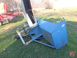 8' Farm King snowblower 3pt attachment, model 82-SB-96, sn 4841