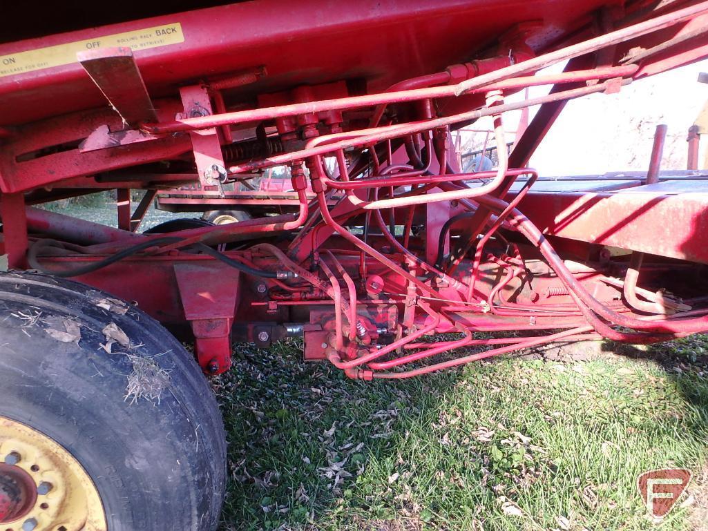 New Holland stackliner small square bale mover, model 1034, sn 2695