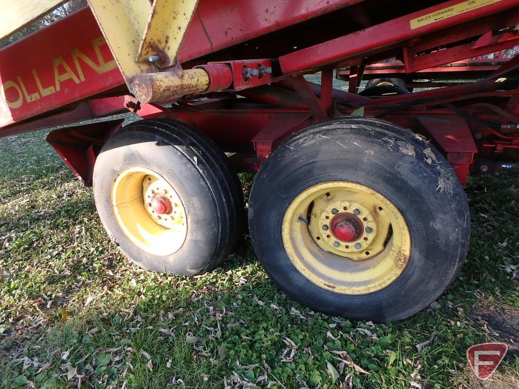 New Holland stackliner small square bale mover, model 1034, sn 2695