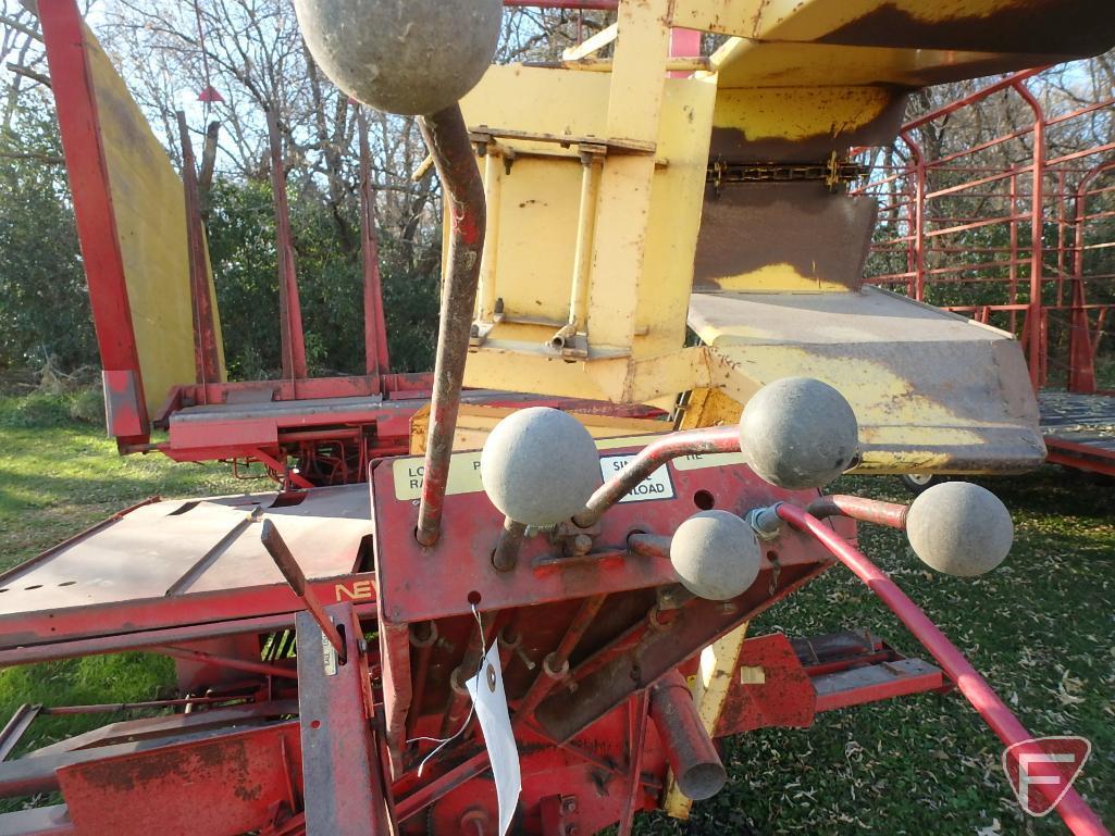 New Holland stackliner small square bale mover, model 1034, sn 2695