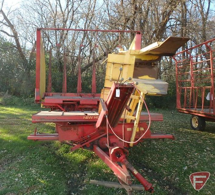 New Holland stackliner small square bale mover, model 1034, sn 2695