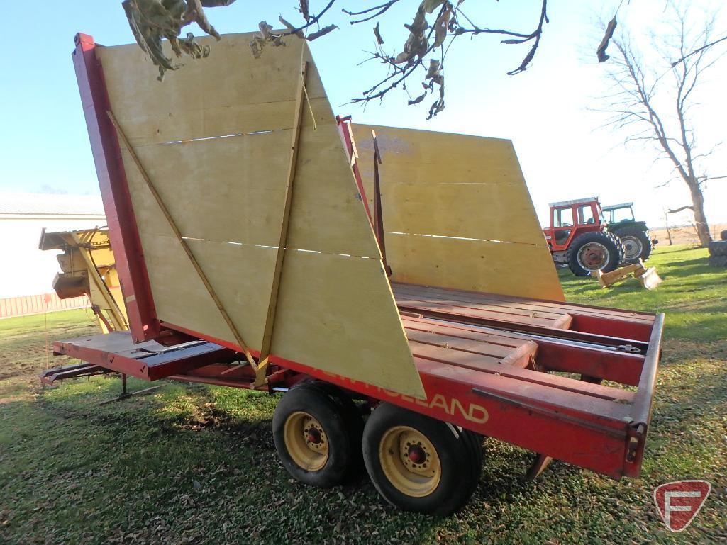 New Holland stackliner small square bale mover, model 1034, sn 2695