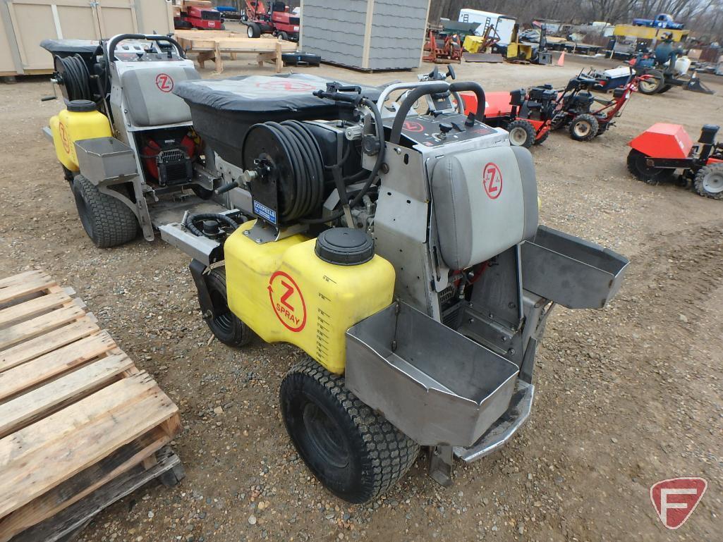 2018 LT Rich Z-Spray Intermediate stand-on sprayer, 679 hours