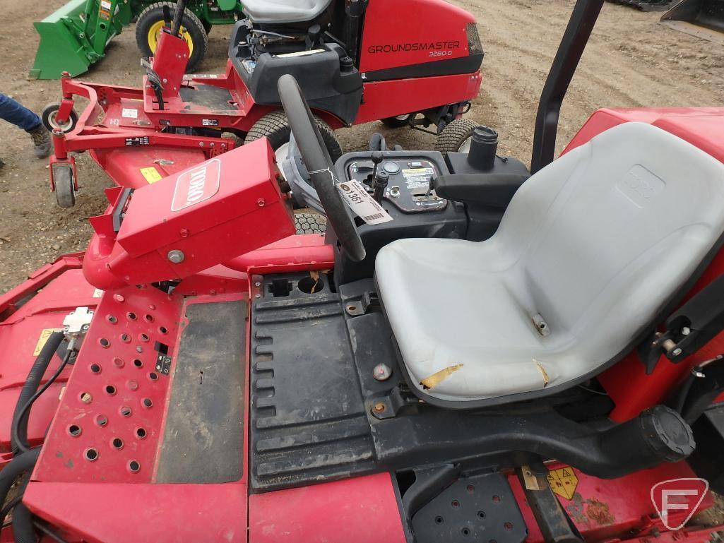 2003 Toro Groundsmaster 3500D riding mower with ROPs, 4008hrs