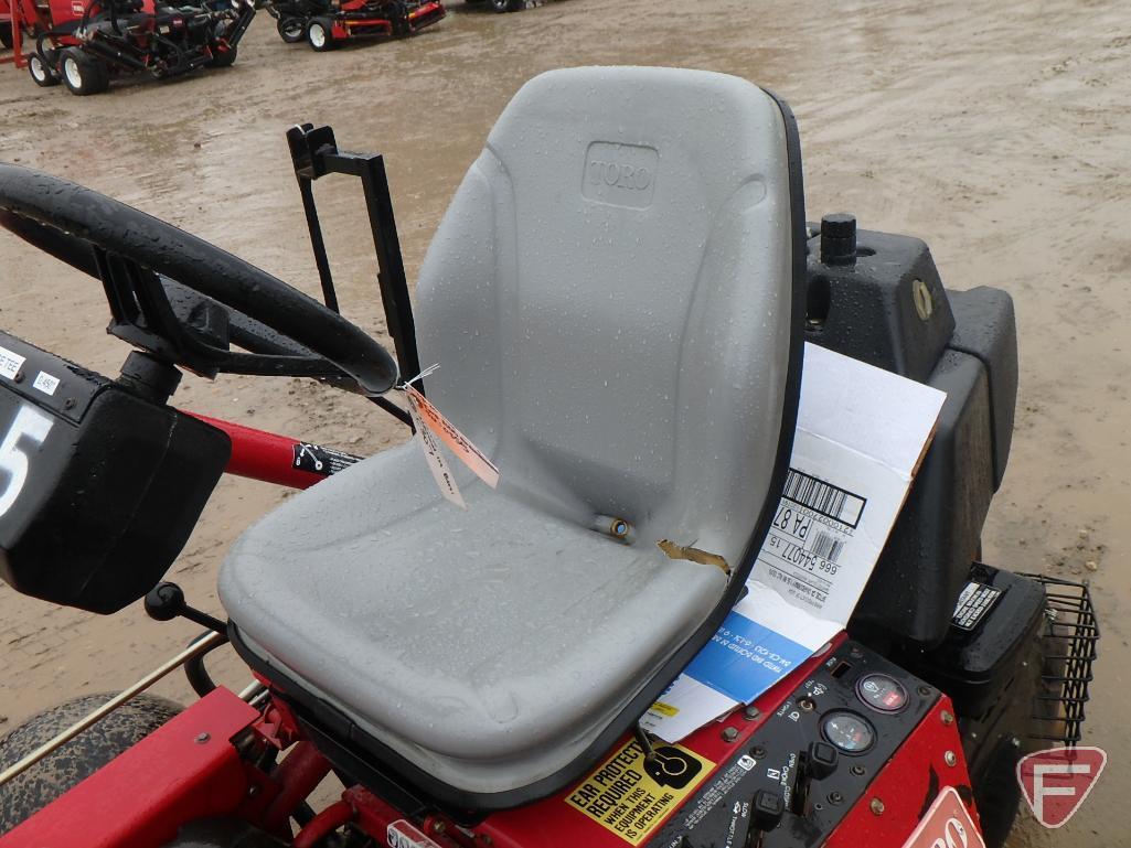 1991 Toro Greensmaster 3100 gas triplex reel mower, sn 04353-10355, actual 5,093 hrs.