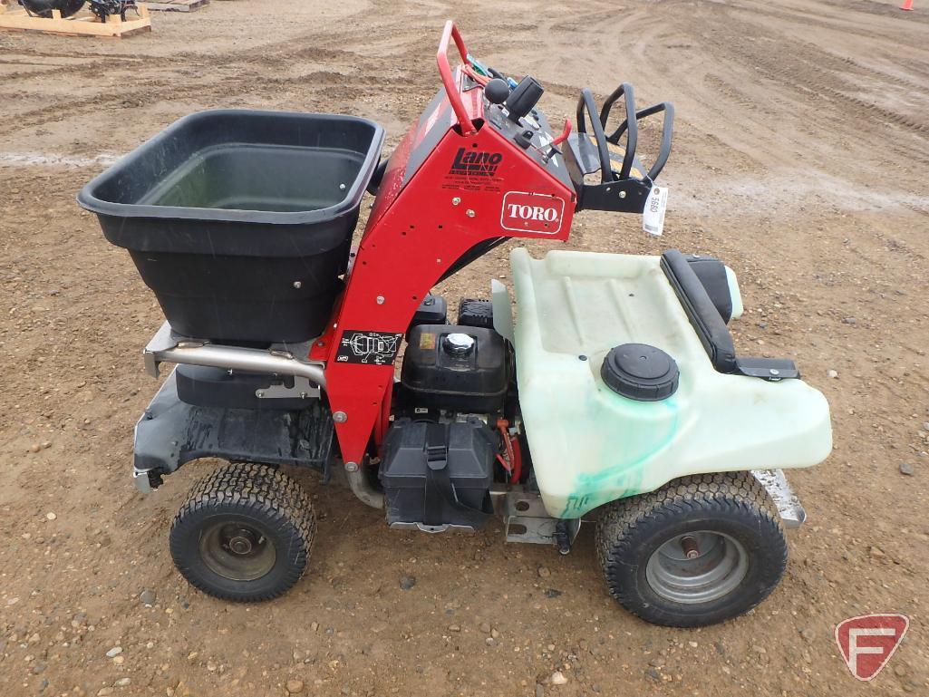 Toro fertilizer buggy, 756 hours, gas powered, model 34215, sn 315000295