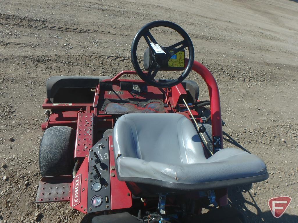 1996 Toro 3100 gas 2WD triplex greens mower, sn 04353-60989, SPA reels, 11-blade, 3,877 hrs.