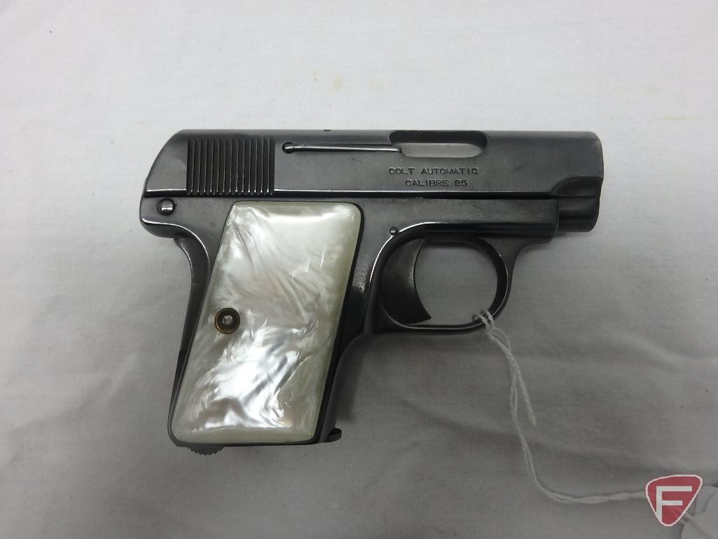 Colt Automatic .25ACP semi-automatic pistol