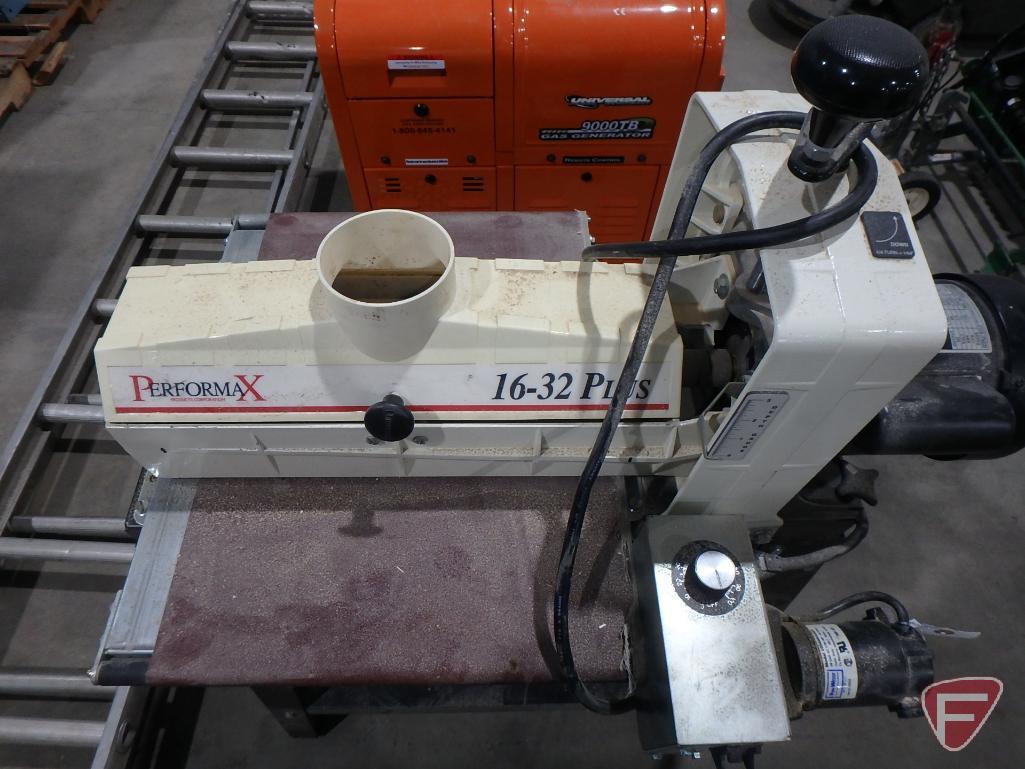 Performax 16-32 plus belt sander, 115v