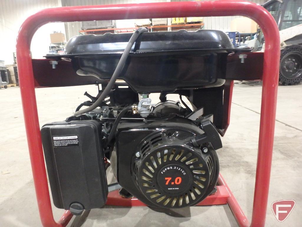 2015 Eastern Steel 3300w gas generator, model FUPMS.2121CC