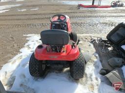 Troy-Bilt Tuffy riding lawn mower with 17hp Kohler gas engine, 38" deck, 7-speed transmission