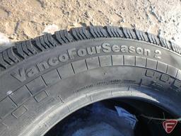 (2) 205/75 R16 Continental VancoFourSeason 2 tires