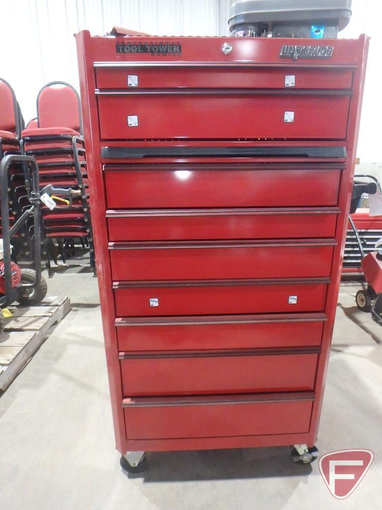 Waterloo 9 drawer tool chest on casters