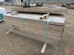 Wood planks, 1x4 92.5" long, approx. (634)