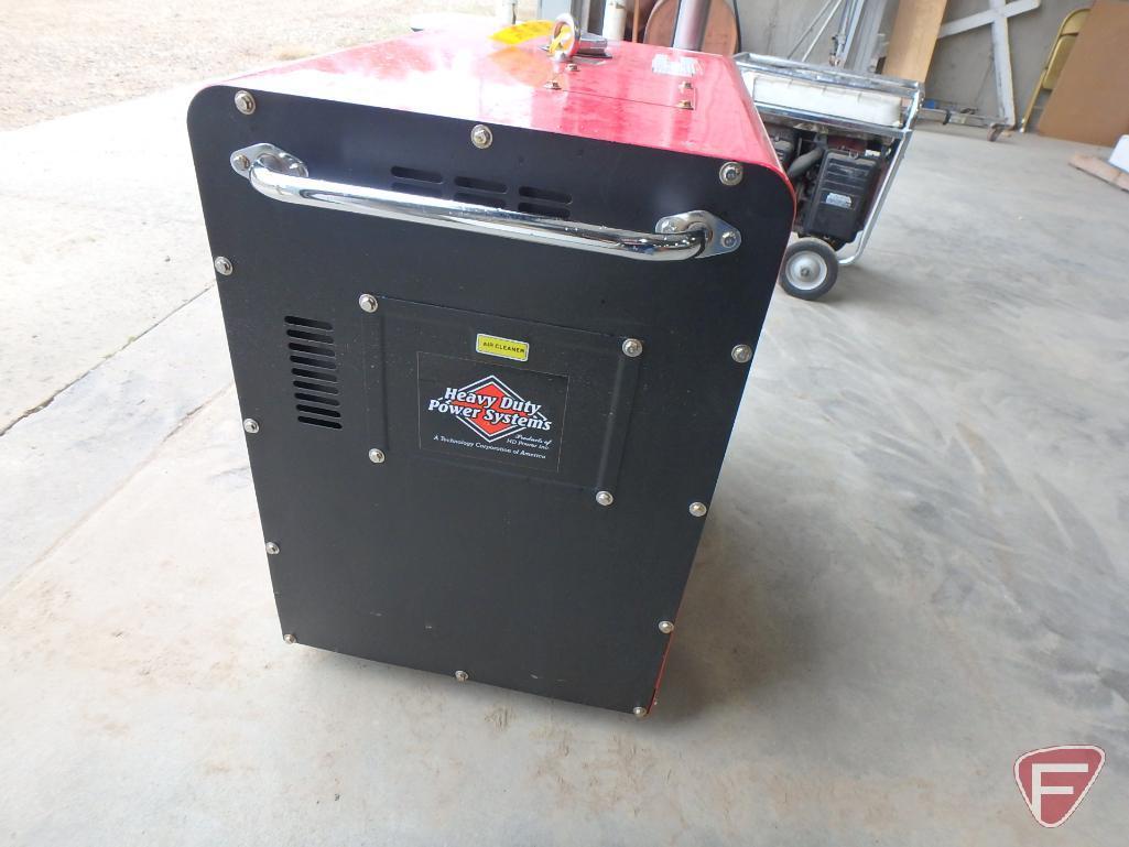 2002 Heavy Duty Power Systems HDI7000BD diesel 7000 watt generator