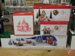 Dept 56, North Pole Series. 4 pcs