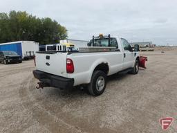 2008 Ford F-250 4x4 Pickup Truck with Boss V Plow