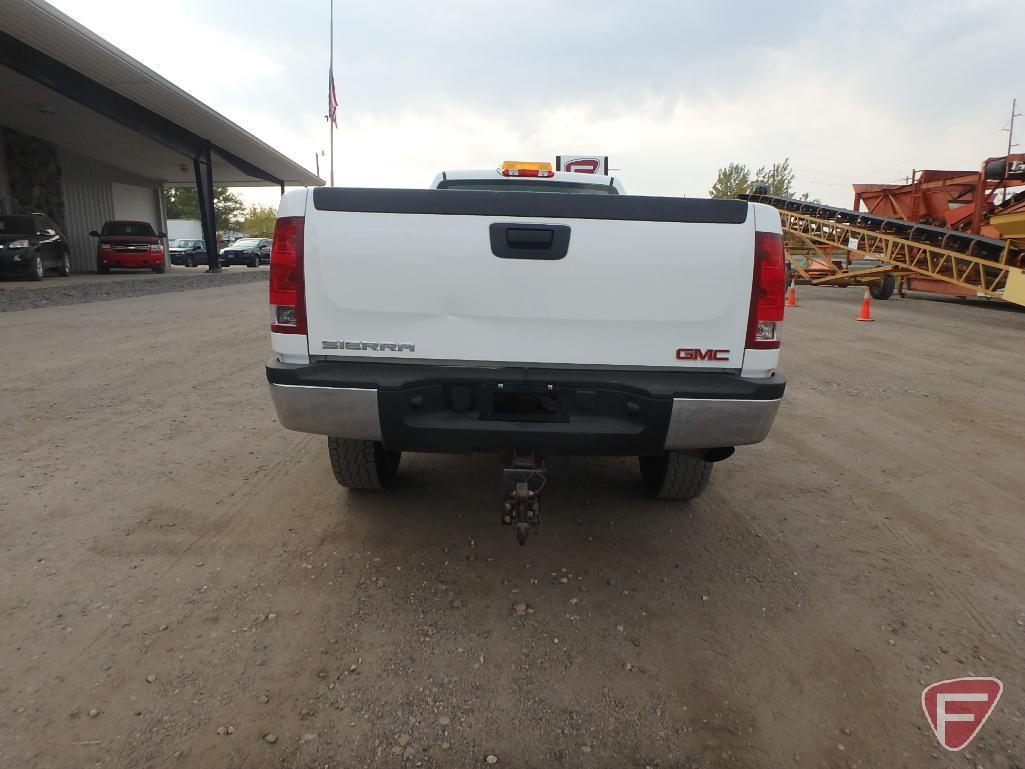 2010 GMC Sierra 4x4 Pickup Truck with Western snow plow